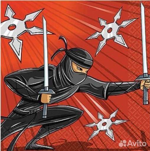 Ниндзя ninja. Набор посуды