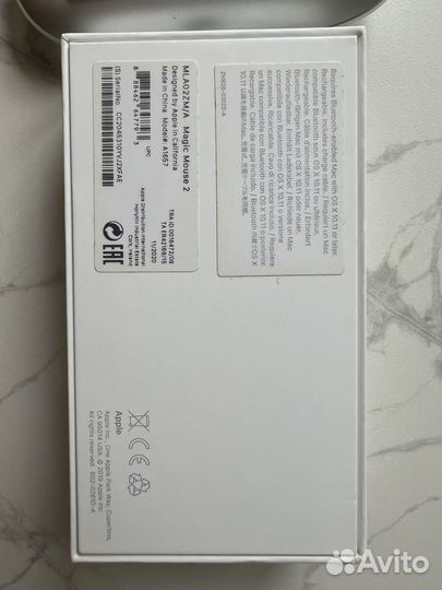 Мышь Apple Magic mouse 2