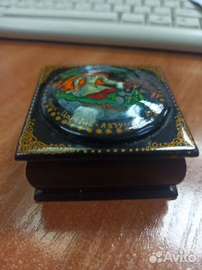 Шкатулка Палех ручная работа