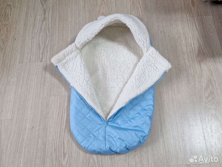 Зимний конверт в коляску