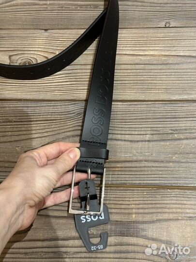 Новый мужской ремень Hugo Boss р. 85 32 оригинал