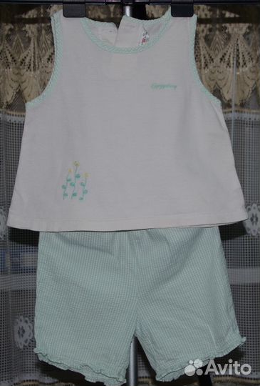 Костюмы легкие пакетом 1-2 года состояние новых
