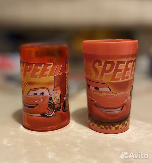 Стаканчики детские Тачки