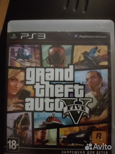 Диск gta 5 ps3