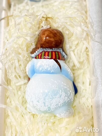 Елочные игрушки ариель снеговик