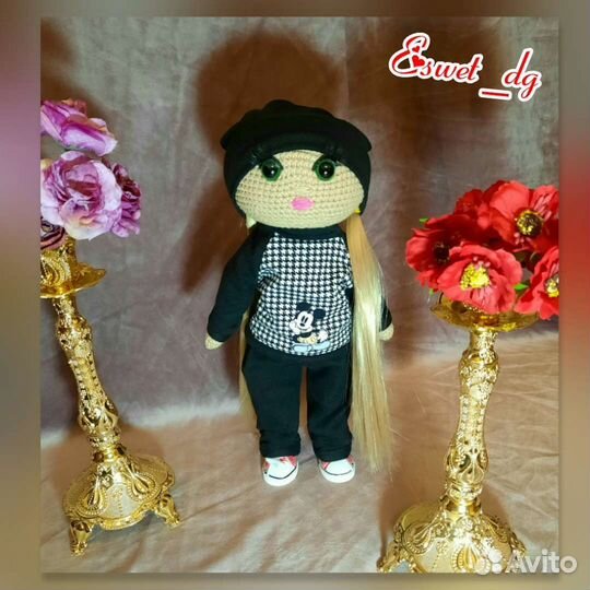 Вязаные игрушки ручной работы