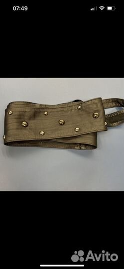 Пояс женский Италия кожа
