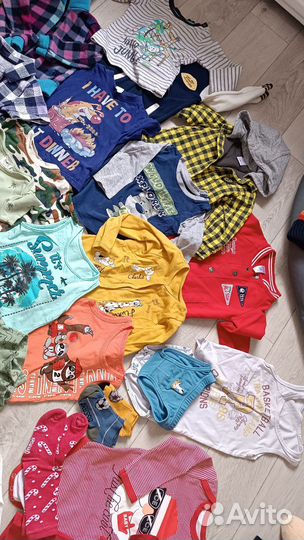 Одежда на мальчика 86 92 пакетом