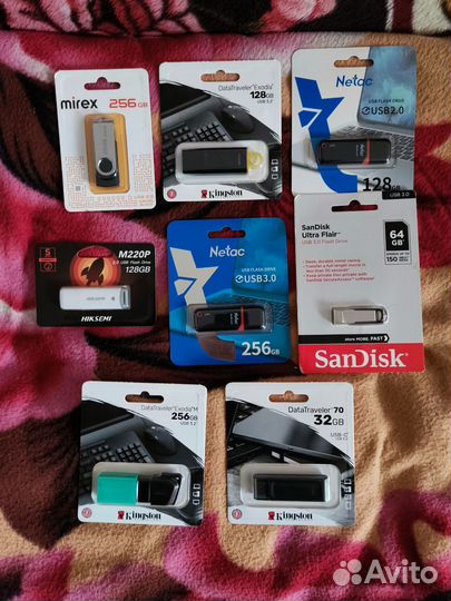 USB флешки новые запечатоные