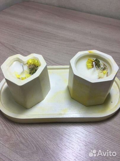 Свечи ароматические, аромасаше из соевого воска