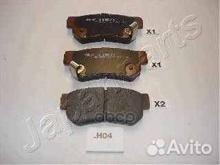 Колодки торм.задн. PP-H04AF Japanparts