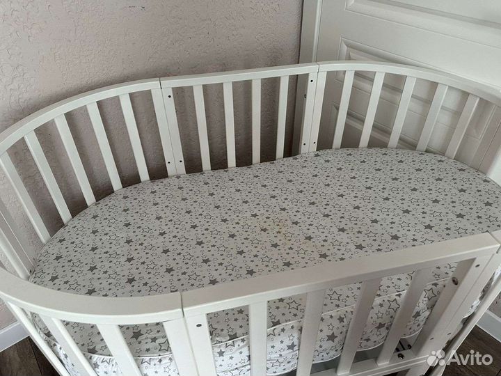 Детская кроватка трансформер 8 в 1