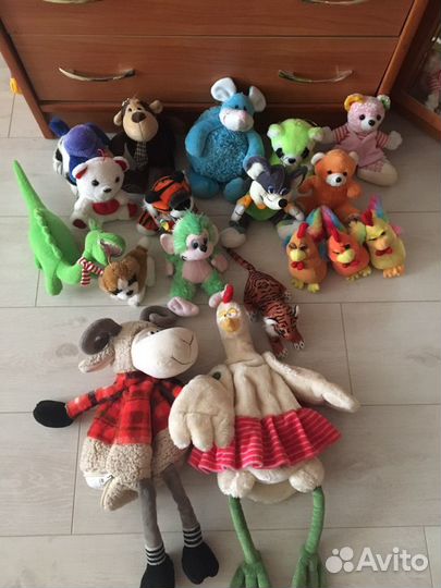Мягкие игрушки пакетом