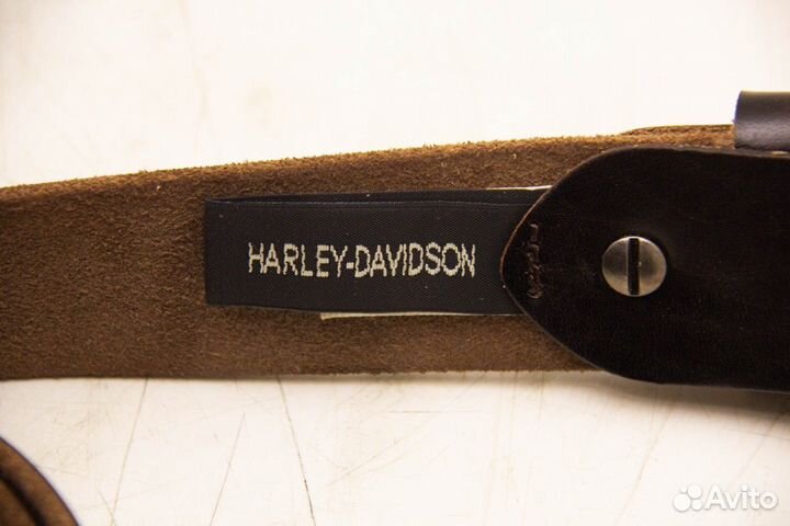 Ремень harley davidson hd/292 (коричневый)