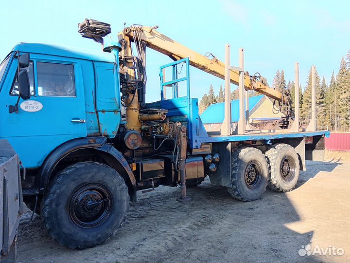 Бортовой грузовик КАМАЗ 43118-10 с КМУ Синегорец, 2007