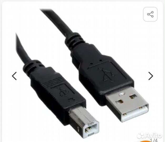 Компьютерные кабели патчкорд, принтерный USB, VGA