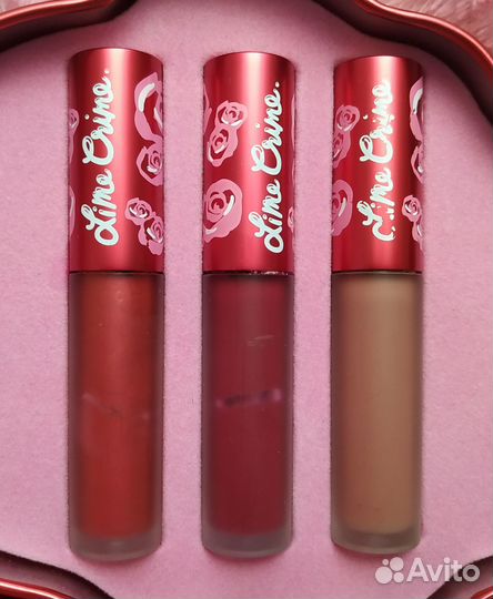 Мини помады Lime crime