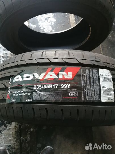 Yokohama Advan Sport V103S 235/55 R17 99