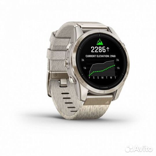 Часы Garmin Epix PRO (Gen 2) Sapphire 42mm Gold