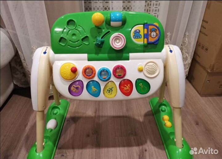 Развивающий центр 3 в 1 chicco delux