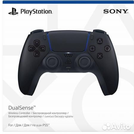 Геймпад PlayStation 5 DualSense (Midnight Black)