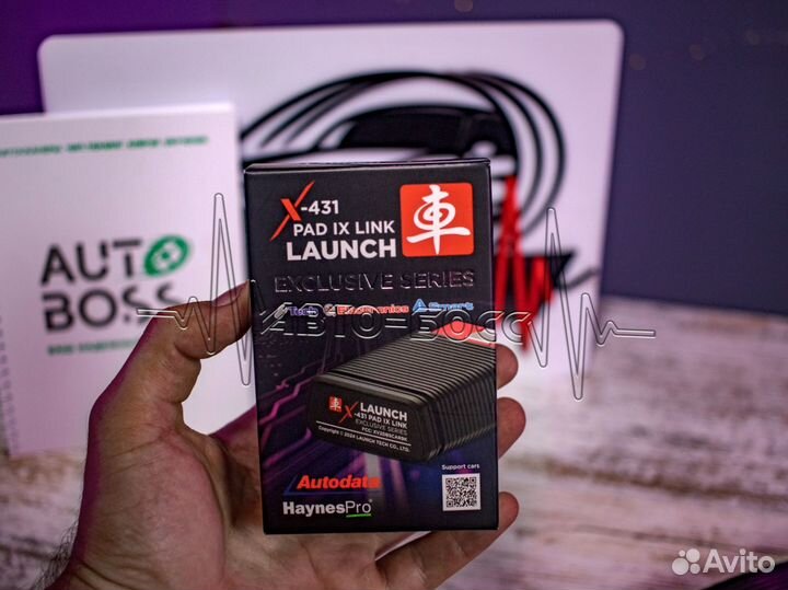 Launch x431 PAD 9 + 200гб материалов