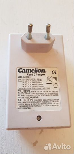 Зарядное устройство Camelion. зарядка для батареек