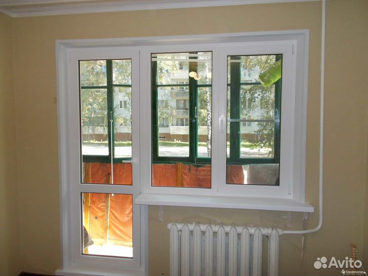 Балконная дверь, отделка балкона