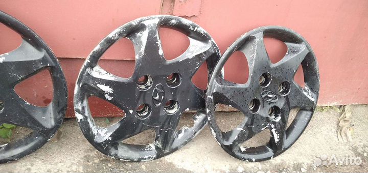 Колпаки 3шт R15 hyundai