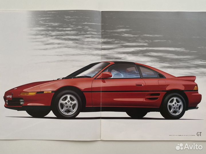 Дилерский каталог Toyota MR2 1989 sw20