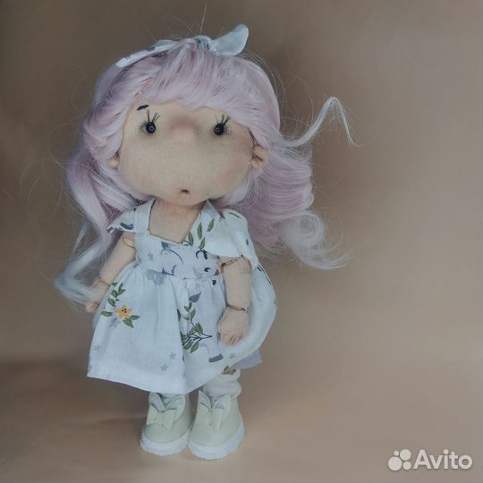 Текстильная интерьерная кукла