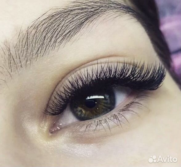 Наращивание ресниц на дому