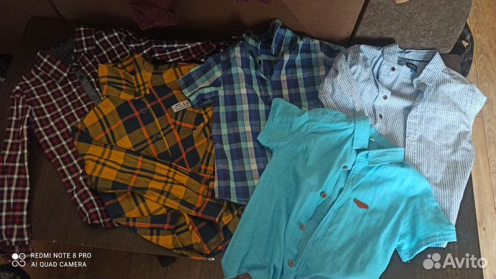 Рубашки на мальчика 116