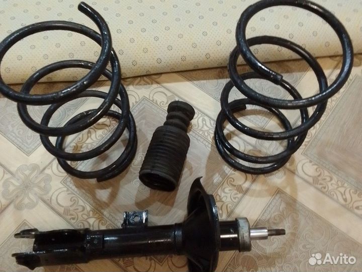 Стойка и пружины мицубиси ахс