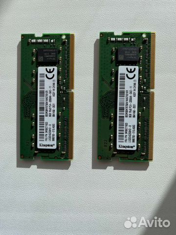 Оперативная память 8GB Kingston sodimm DDR4