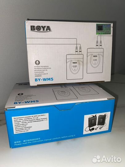 Беспроаодной микрофон Boya BY-WM5