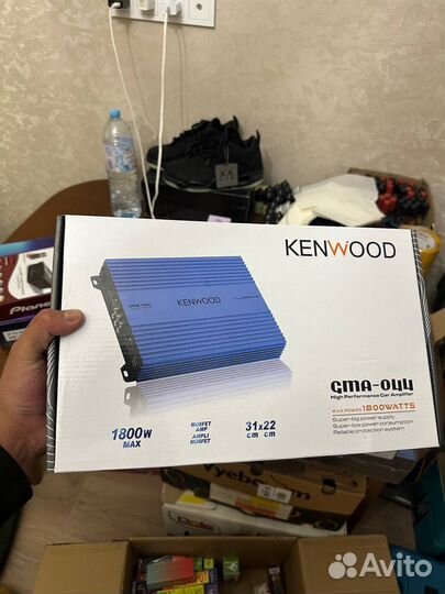 Усилитель kenwood 1800W 4 канальный