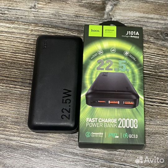 Внешний Аккумулятор (Power Bank) Hoco J101A 20000