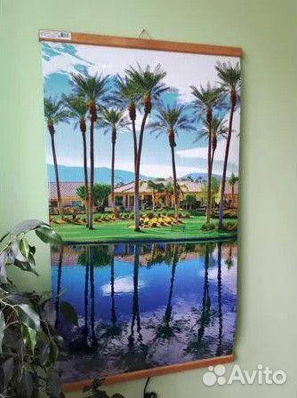 Обогреватель настенный Домашний Очаг Пальмы 500Вт