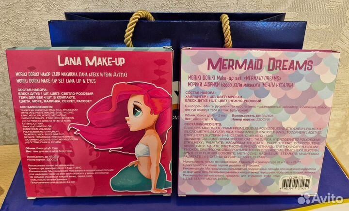 Наборы детской косметики Moriki Doriki