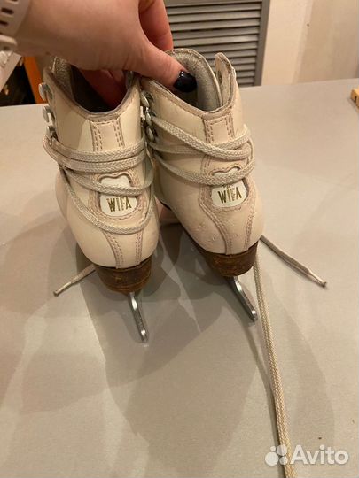 Коньки фигурные детские wifa 27 размер