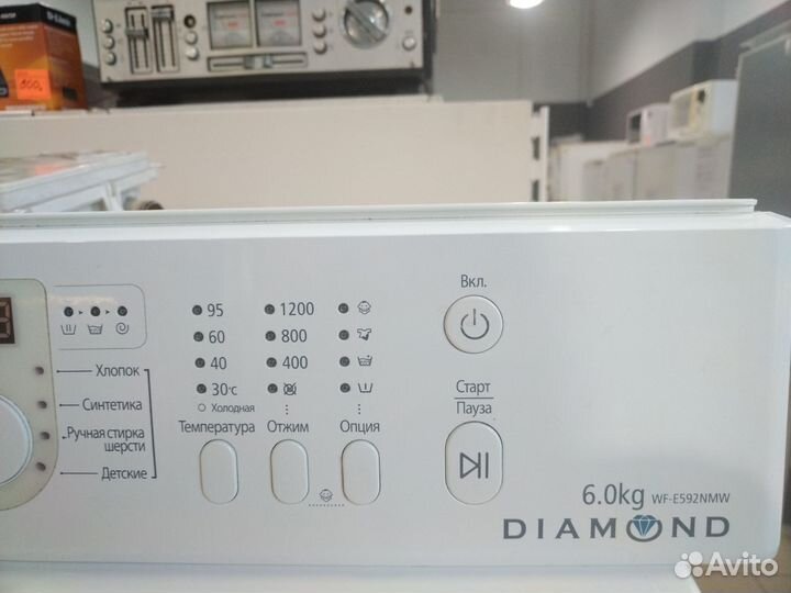 Модуль управления,люк от с/машины Samsung WF-E592N