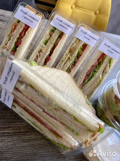 Готовая еда для кофейни