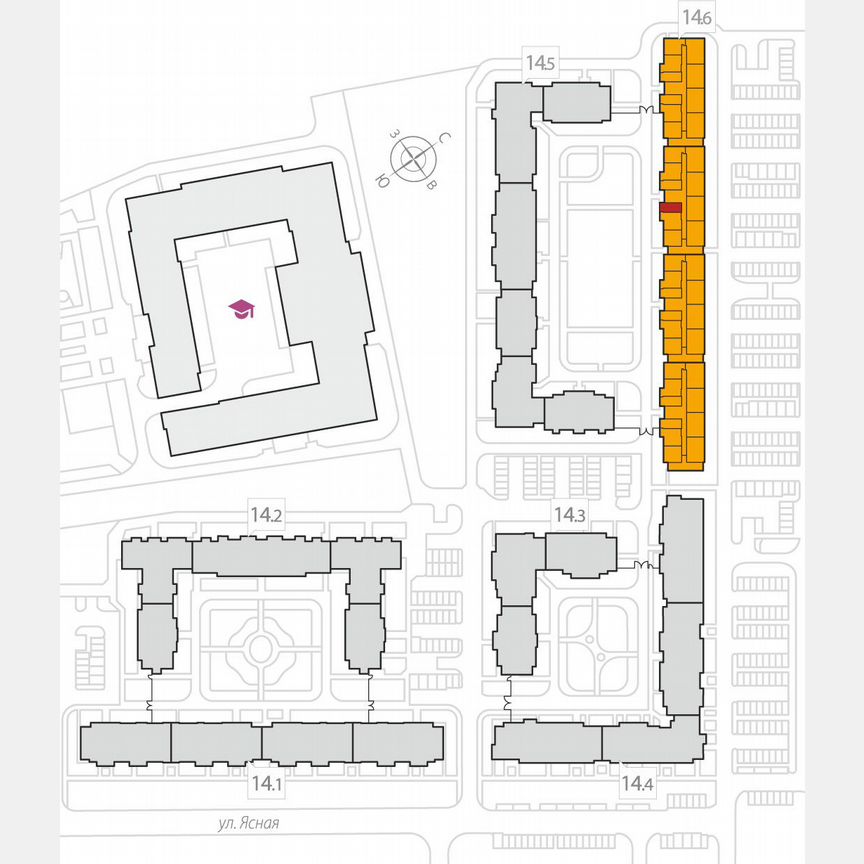 Квартира-студия, 25,7 м², 7/8 эт.