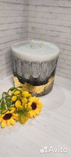 Интерьерные аромасвечи ручной работы