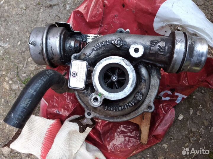 Турбина на Рено Меган 3 двигатель К9К836