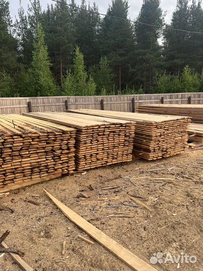 Доска обрезная 25х150х6000 некондиция 3 сорт