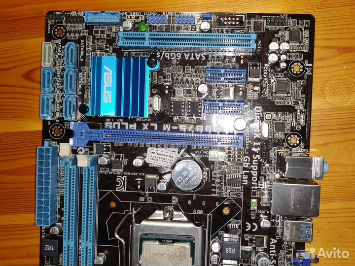 Материнская плата asus P8B75-M LX plus