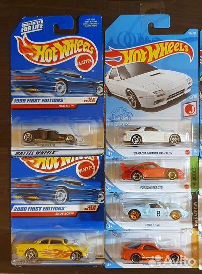 Hot Wheels машинки 1998-2022