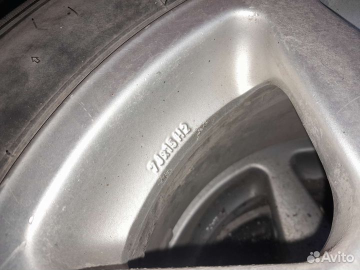 R15 Bridgestone Blizzak Revo GZ 205/70, PCD 5x112 DIA 57.1